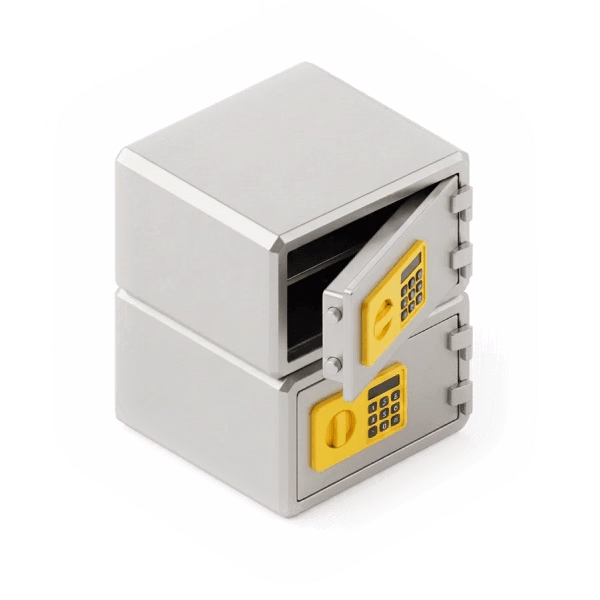 Safe deposit boxes for business