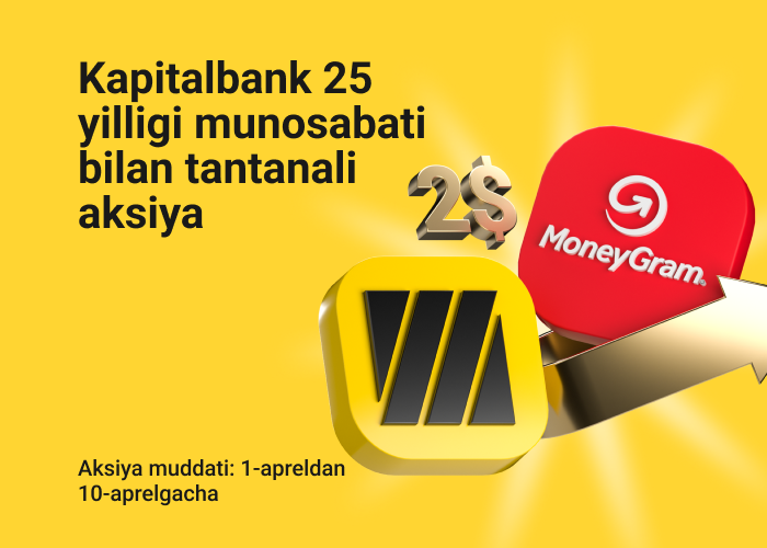 Siz uchun pul o‘tkazmasi 2 USD bo‘lganda dunyo siz o‘ylagandan ham yaqin!