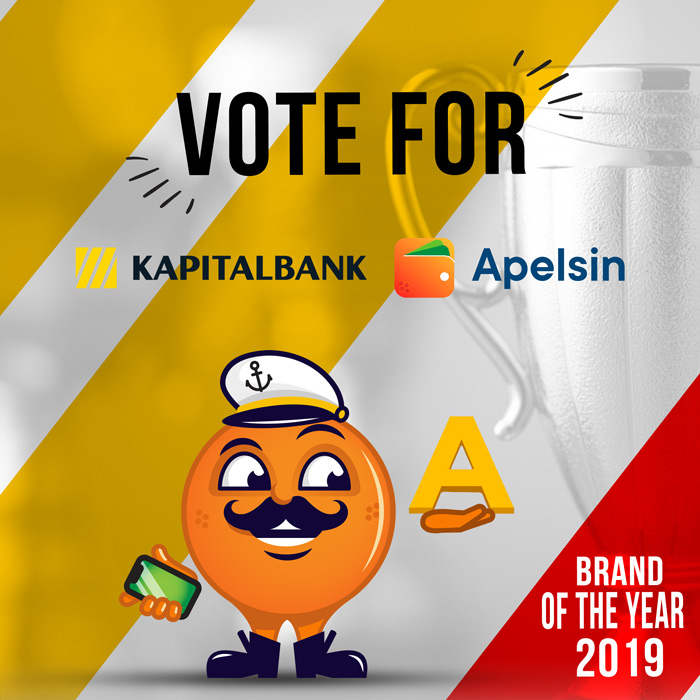 If you want to support "Kapitalbank" or our application Apelsin - it is very easy to do.