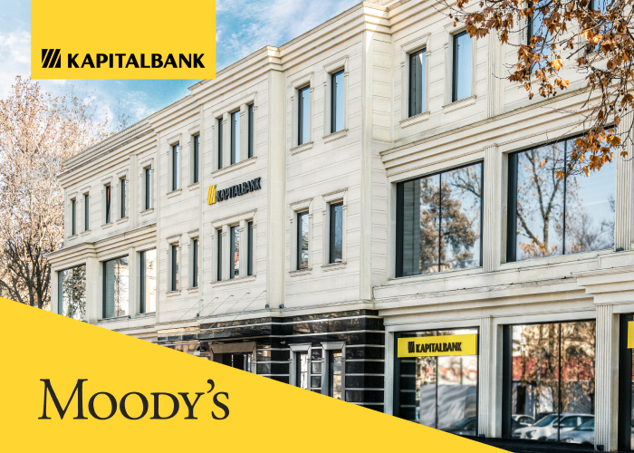 International rating agency Moody's confirmed Kapitalbank's rating