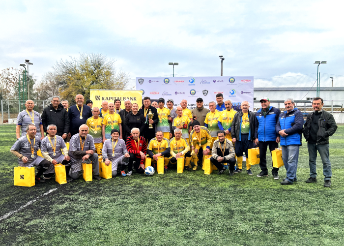 Kapitalbank va Futbol assosiasiyasi O‘zbekiston futbol faxriylari xayriya uchrashuvini o‘tkazdi