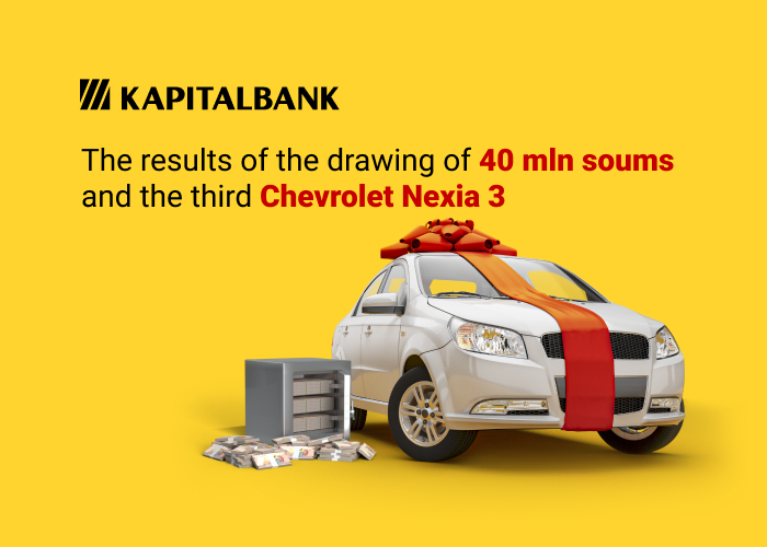 The Third Chevrolet Nexia 3 Car Has Been Raffled off Among Participants in the Drawing on Deposits