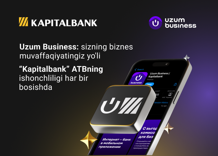 “Kapitalbank” ATB tadbirkorlar uchun yangi ilovani ishga tushirdi