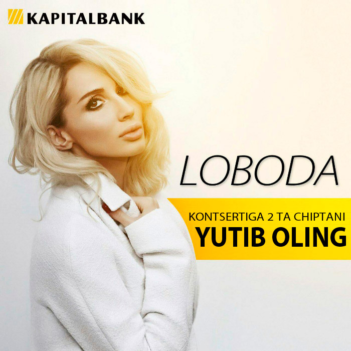 Sizlarni kirib kelgan bahor ayyomi bilan tabriklaymiz va sizga mehnat faoliyatingizda, o'qishlaringizda va biznesda muvaffaqiyatlar tilaymiz! Bahor kelishi munosabati bilan biz Svetlana Lobodaning konsertiga 4 ta chipta oʻynaymiz!!