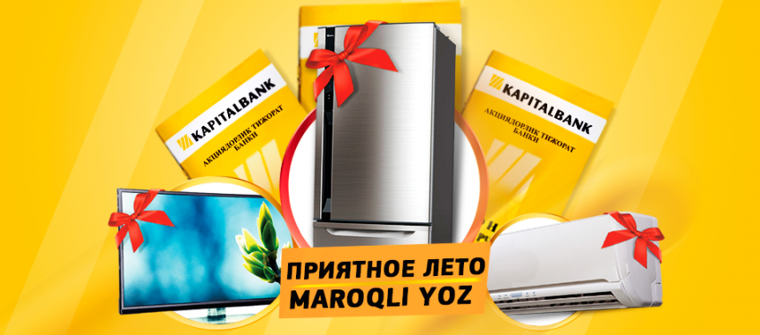 “Yoqimli yoz” aksiyasi!
