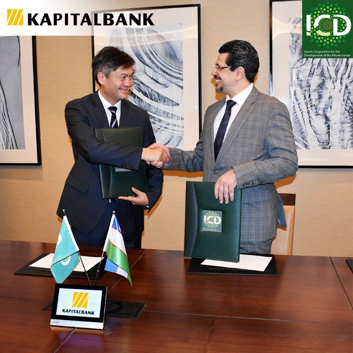 11 июня 2019 г. — Исламская корпорация развития частного сектора (ИКРЧС) подписала соглашение об оказании АКБ «Капиталбанк» технических консультативных услуг по созданию в банке исламского окна.