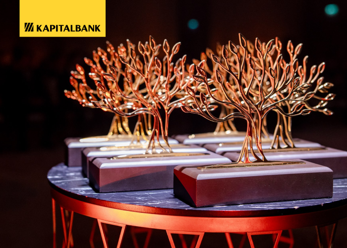 Kapitalbank ESG loyihasi uchun “Oltin Chinor” birinchi Milliy mukofotiga sazovor bo'ldi