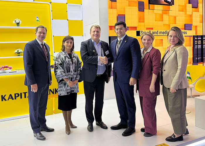 Kapitalbank Germaniyaning Commerzbank AG bilan Bazaviy kredit bitimini imzoladi