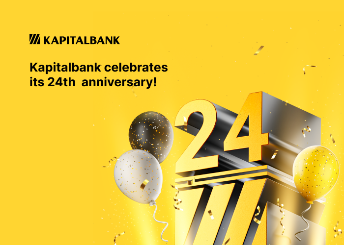 Kapitalbank Celebrates Its 24th Anniversary with Charity
