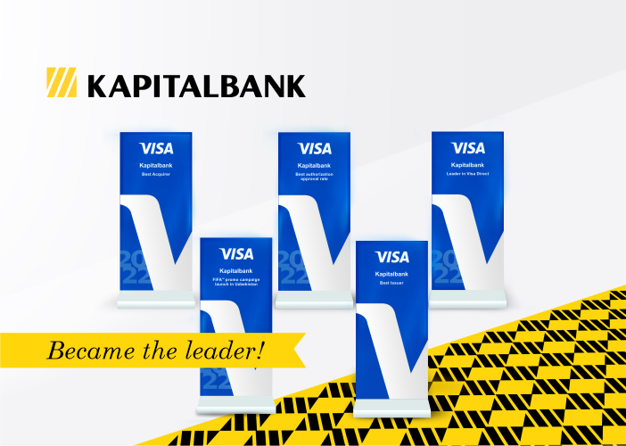 JSCB Kapitalbank Has Become the Leader of Visa Awards